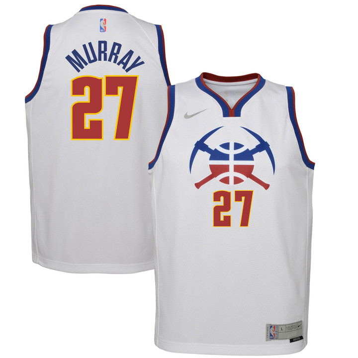 Jamal Murray Denver Nuggets Nike Youth 2020/21 Swingman Player Jersey White - Earned Edition