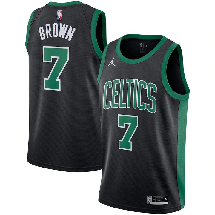 Jaylen Brown Boston Celtics Nike Swingman Jersey Green