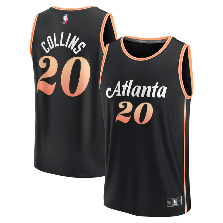 John Collins Atlanta Hawks Fanatics Branded 2022/23 Fastbreak Jersey - City Edition - Black