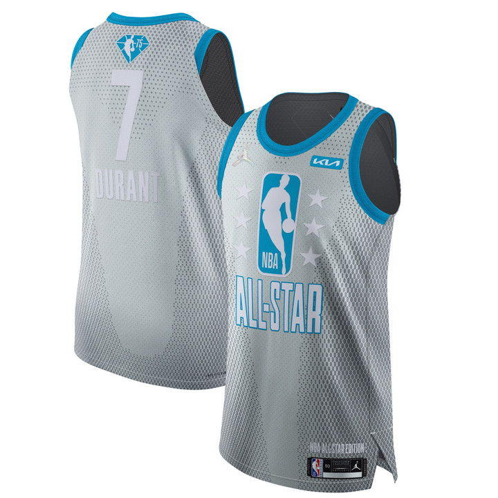 Kevin Durant Jordan Brand 2022 NBA All-Star Game Authentic Jersey - Gray