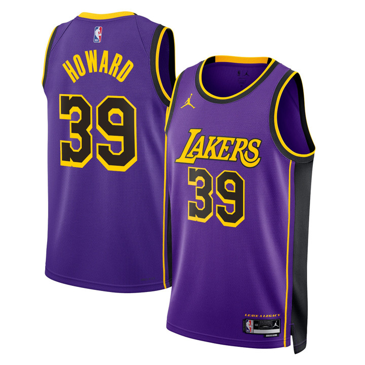 Los Angeles Lakers Jordan Statement Edition Swingman Jersey - Purple - Dwight Howard