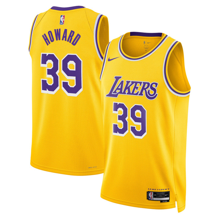 Los Angeles Lakers Nike Icon Edition Swingman Jersey - Gold - Dwight Howard
