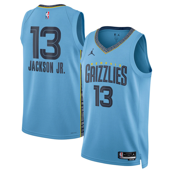 Memphis Grizzlies Jordan Statement Edition Swingman Jersey - Light Blue - Jaren Jackson Jr.