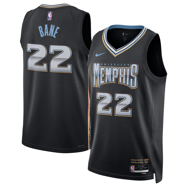 Memphis Grizzlies Nike City Edition Swingman Jersey - Black - Desmond Bane