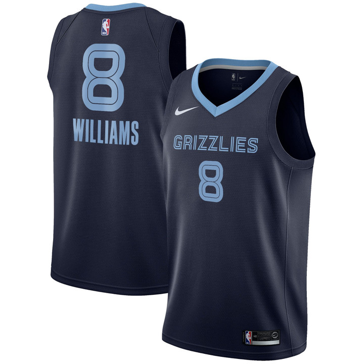 Memphis Grizzlies Nike Swingman Jersey - Navy - Zaire Williams - Icon Edition