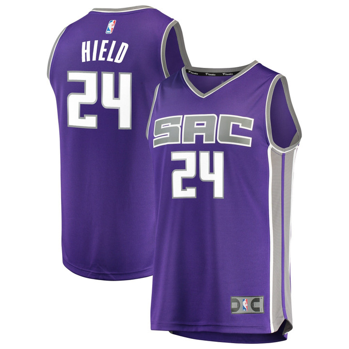 Men's Fanatics Branded Buddy Hield Purple Sacramento Kings 2020/21 Fast Break Player Jersey - Icon Edition