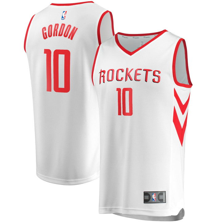 Men's Fanatics Branded Eric Gordon White Houston Rockets Fast Break Player Replica Jersey - Association Edition