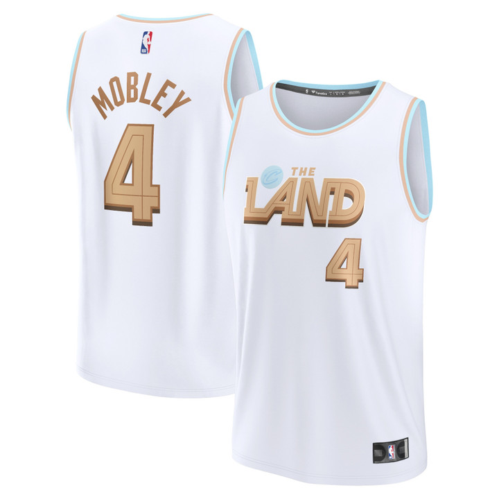 Men's Fanatics Branded Evan Mobley White Cleveland Cavaliers 2022/23 Fastbreak Jersey - City Edition