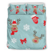 Christmas Deers Bedding Set with Candy Canes - Amaze Style™