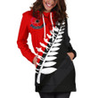 Lest We Forget New Zealand Hoodie Dress K52 - Amaze Style™-Apparel