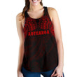 Aotearoa Maori Tattoo Women's Racerback Tank Red K4 - Amaze Style™