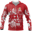 Tonga in My Heart Polynesian Tattoo Style 3D Printed Shirts TT0100 - Amaze Style™-Apparel