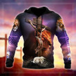 Premium Christian Jesus Lion 3D All Over Printed Unisex Shirts - Amaze Style™