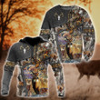 Deer Hunting 2.0 3D All Over Printed Shirts for Men and Women AM080602 - Amaze Style™-Apparel