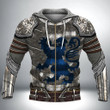 Scotland Armor Knight Warrior Chainmail 3D All Over Printed Shirts For Men and Women TT290202 - Amaze Style™-Apparel