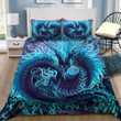 Iced Dragon Bedding Set HAC240705 - Amaze Style™-Bedding Set