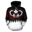 Canada Moose All Over Hoodie - Toward Freedom PL187 - Amaze Style™-Apparel