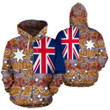 Australia Hoodie National Flag Aboriginal NNK 1406 - Amaze Style™