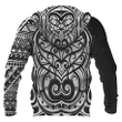 Maori Hoodie Polynesian Ethnic Style Tattoo PL206 - Amaze Style™-Apparel