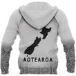Aotearoa Maori Hoodie Silver Ferns - Map PL252 - Amaze Style™-Apparel