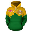 Australia All Over Hoodie Sport Style- NNK1472 - Amaze Style™
