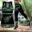 Aotearoa Maori New zealand tank top & leggings outfit for women - Amaze Style™-Apparel