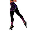 Cat & Girl tattoos combo outfit legging + hollow tank for women PL - Amaze Style™-Apparel