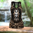 Mexican Aztec Warrior Combo Tank Top + Legging QB07022005 - Amaze Style™-Apparel