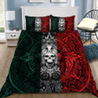 Mexico Aztec Skull Warrior  Bedding Set QB07012004 - Amaze Style™-Quilt