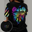 Faith Cross Wings Colorfull Jesus All Printed Shirts - Amaze Style™