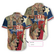 Customize Name Texas Map 3D All Over Printed Hawaii Shirt - Amaze Style™