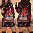 Native American 3D All Over Printed Hoodie Dress - Amaze Style™