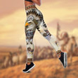 Eagle Native American 3D All Over Printed Legging + Hollow Tank - Amaze Style™