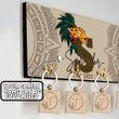 Aztec Warriors Customized 3D All Over Printed Key Holder - 