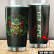 Aztec Sun Stone Collage Art Customized 3D All Over Printed Tumbler - 