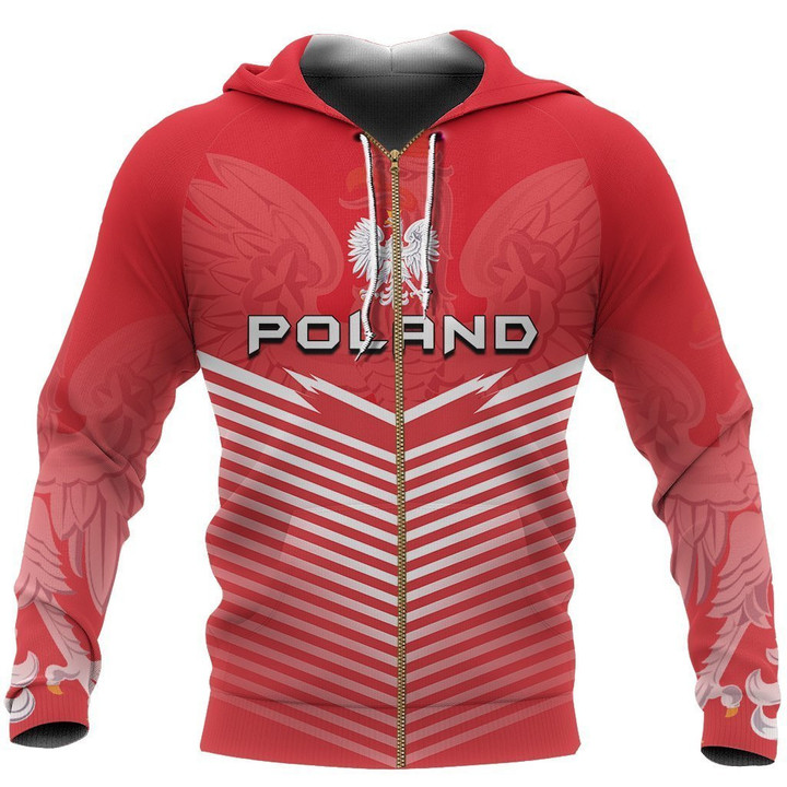 Poland Flag Hoodie NVD1246  ! - Amaze Style™
