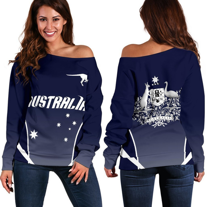 Australia Active Women's Off Shoulder Sweater - Amaze Style™