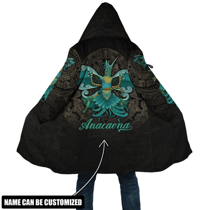 Aztec Hummingbird Itzpapalotl Maya Aztec Customized 3D All Over Printed Cloak - AM Style Design - Amaze Style™
