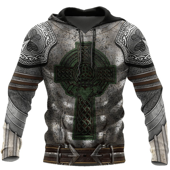Irish Armor Warrior Chainmail 3D All Over Printed Shirts For Men and Women - Amaze Style™-Apparel