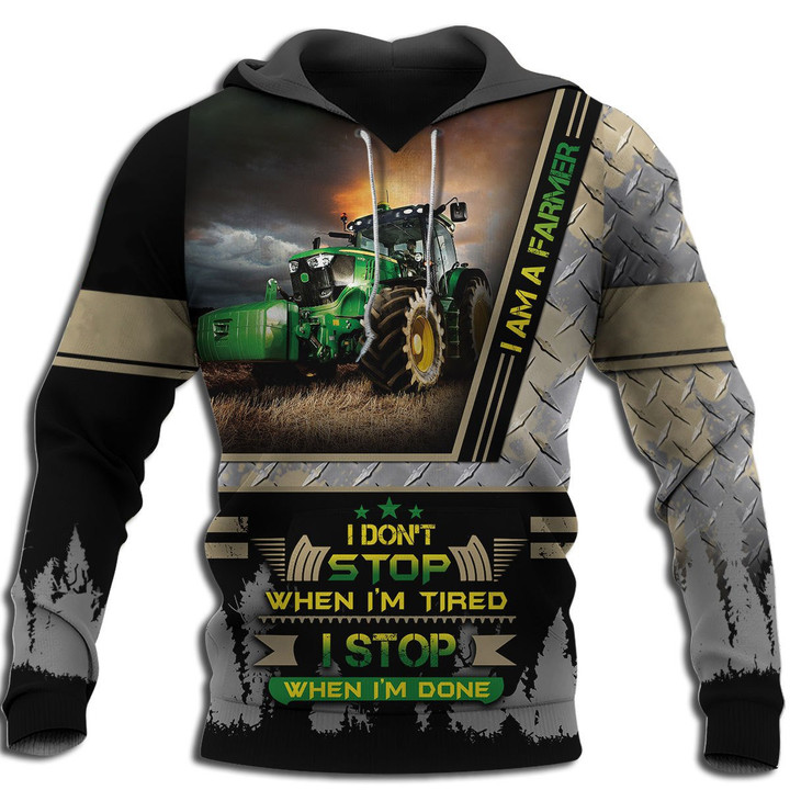 Beautiful Tractor 3D All Over Printed Shirts for Men and Women AM180201 - Amaze Style™-Apparel