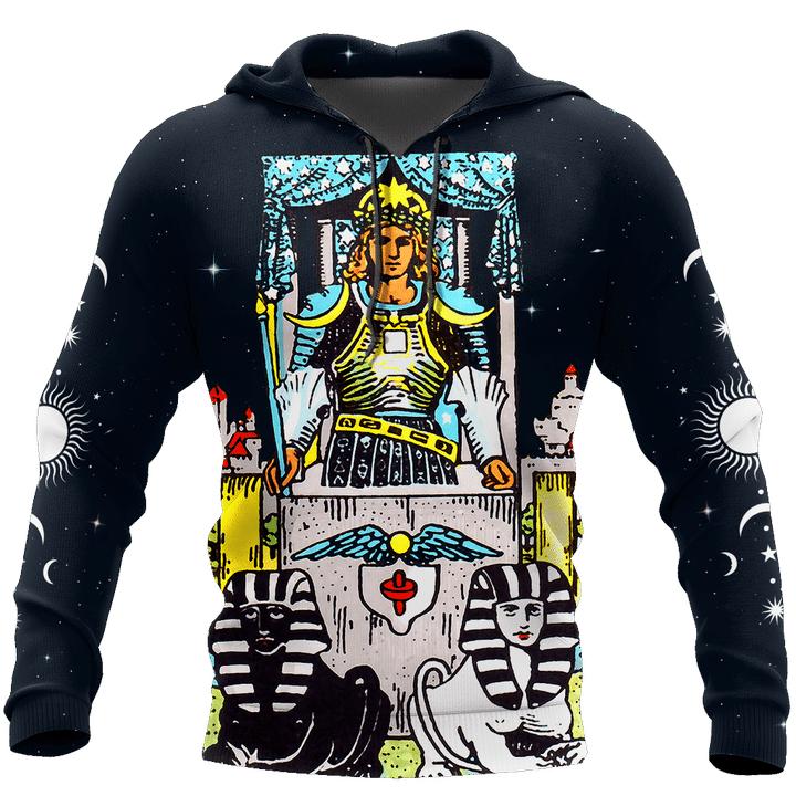 Tarot Cards The Chariot 3D All Over Printed Shirts For Men and Women AM150601 - Amaze Style™-Apparel