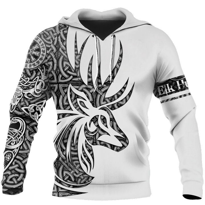Deer Viking Tattoos Vibes All Over Printed AZ021001 - Amaze Style™-Apparel
