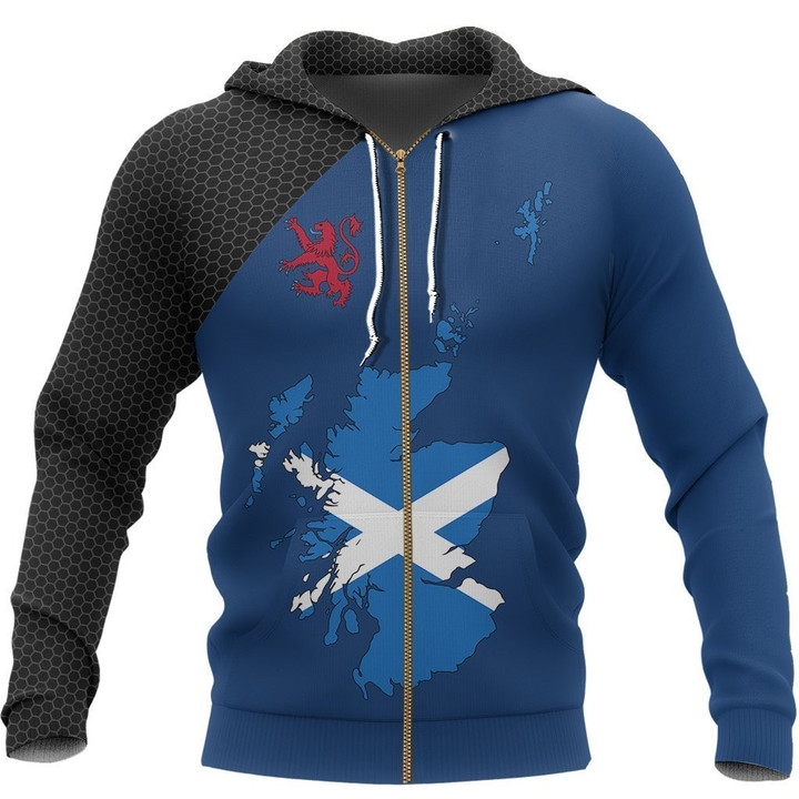 Scotland Map Special Pullover Hoodie NNK 1509 - Amaze Style™