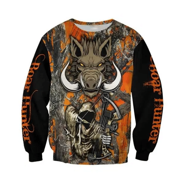 PL421 BOAR HUNTER 3D ALL OVER PRINTED SHIRTS FOR MEN AND WOMEN - Amaze Style™-Apparel