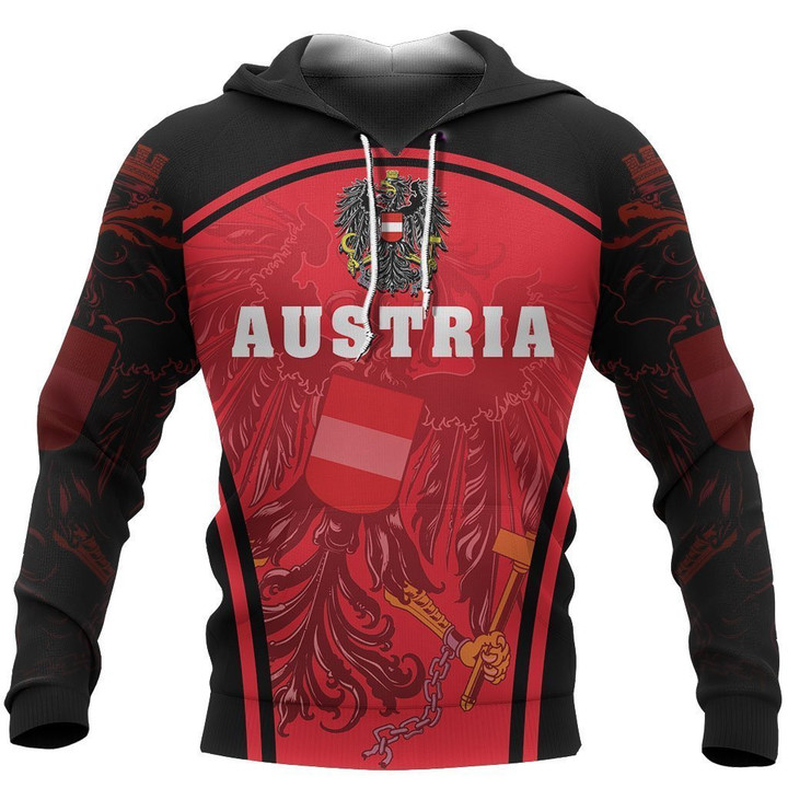 Austria Hoodie - Sport Style NVD1271 - Amaze Style™-Apparel