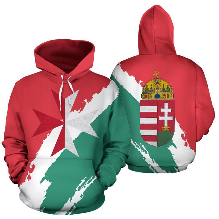 Hungary Hoodie - Maltese Cross - Amaze Style™