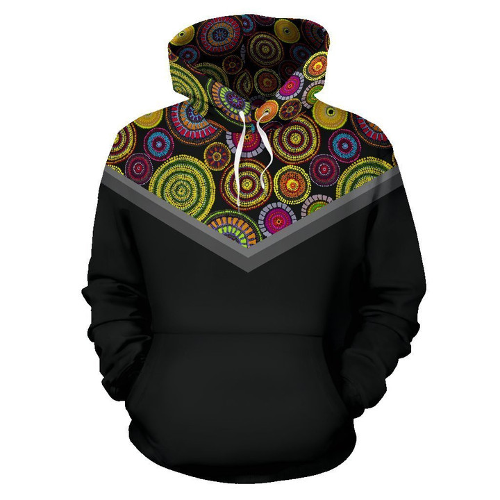 Australia Aboriginal All Over Print Hoodies-NNK1809 - Amaze Style™-Apparel