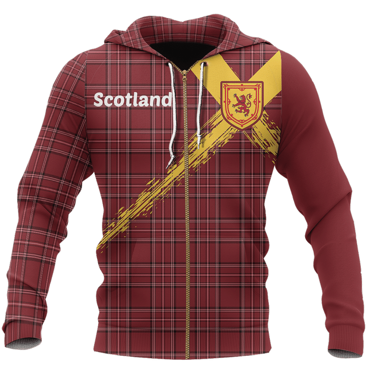 Scotland Royal Banner Celtic Thistle Hoodie NNK 1510 - Amaze Style™