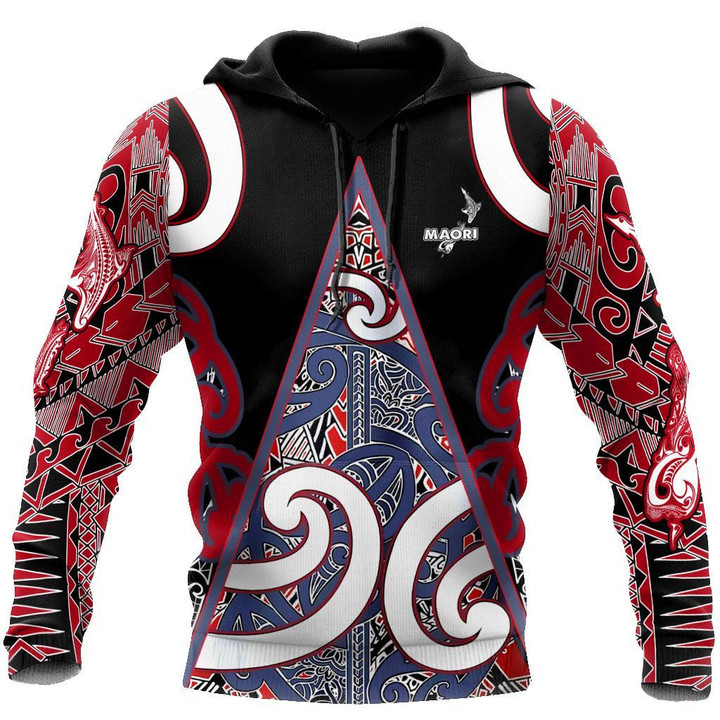 Maori rugby mangu 3d all over printed shirt and short for man and women - Amaze Style™-Apparel