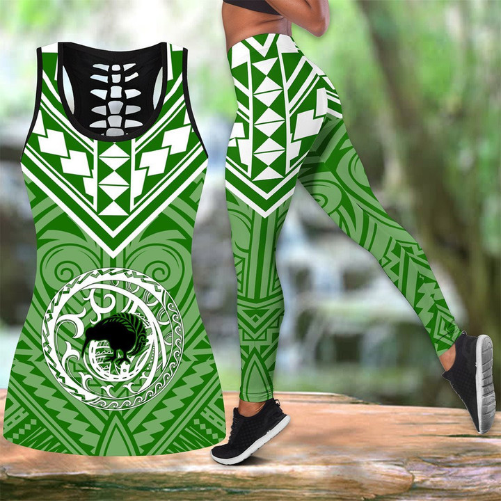 New zealand silver fern kiwi classic combo legging tanktop - Amaze Style™